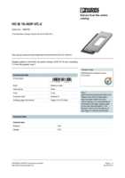 Datenblatt zu Phoenix Contact 1885761, EAN: 4017918178512