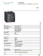 Datenblatt zu Schneider Electric LV432643, EAN: 3606480020193 Datenblatt zu Schneider Electric LV432643, EAN: 3606480020193
