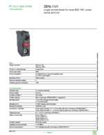 Datenblatt zu Schneider Electric ZENL1121, EAN: 3389110115086
