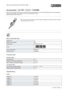 Datenblatt zu Phoenix Contact 3190580, EAN: 4017918093419