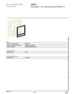 Datenblatt zu Schneider Electric 48601, EAN: 3303430486015 Datenblatt zu Schneider Electric 48601, EAN: 3303430486015