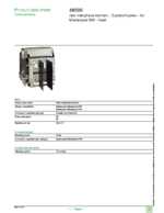 Datenblatt zu Schneider Electric 48599, EAN: 3303430485995 Datenblatt zu Schneider Electric 48599, EAN: 3303430485995