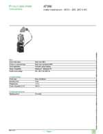 Datenblatt zu Schneider Electric 47396, EAN: 3303430473961 Datenblatt zu Schneider Electric 47396, EAN: 3303430473961