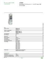 Datenblatt zu Schneider Electric 47282, EAN: 3303430472827 Datenblatt zu Schneider Electric 47282, EAN: 3303430472827