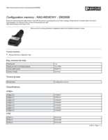 Datenblatt zu Phoenix Contact 2902828, EAN: 4046356726962 Datenblatt zu Phoenix Contact 2902828, EAN: 4046356726962