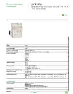 Datenblatt zu Schneider Electric LUCB18FU, EAN: 3389110364446 Datenblatt zu Schneider Electric LUCB18FU, EAN: 3389110364446