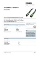 Datenblatt zu Phoenix Contact 1518452, EAN: 4017918968571 Datenblatt zu Phoenix Contact 1518452, EAN: 4017918968571