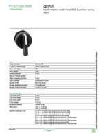 Datenblatt zu Schneider Electric ZB5AJ5, EAN: 3389110906035