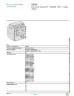Datenblatt zu Schneider Electric 33725, EAN: 3303430337256 Datenblatt zu Schneider Electric 33725, EAN: 3303430337256