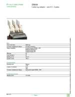 Datenblatt zu Schneider Electric 33644, EAN: 3303430336440 Datenblatt zu Schneider Electric 33644, EAN: 3303430336440
