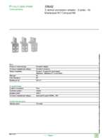 Datenblatt zu Schneider Electric 33642, EAN: 3303430336426 Datenblatt zu Schneider Electric 33642, EAN: 3303430336426