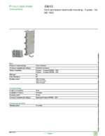 Datenblatt zu Schneider Electric 33613, EAN: 3303430336136 Datenblatt zu Schneider Electric 33613, EAN: 3303430336136