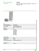 Datenblatt zu Schneider Electric 33609, EAN: 3303430336099 Datenblatt zu Schneider Electric 33609, EAN: 3303430336099