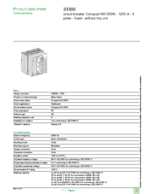Datenblatt zu Schneider Electric 33300, EAN: 3303430333005