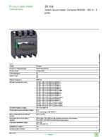 Datenblatt zu Schneider Electric 31114, EAN: 3303430311140