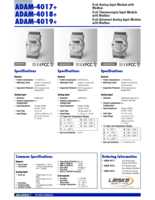 Datenblatt zu Advantech ADAM-4017-D2E