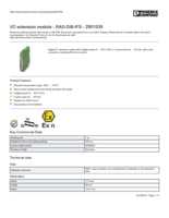Datenblatt zu Phoenix Contact 2901539, EAN: 4046356609159
