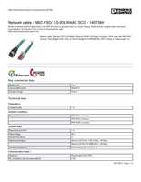 Datenblatt zu Phoenix Contact 1407384, EAN: 4046356775120