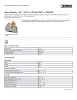 Datenblatt zu Phoenix Contact 2903339, EAN: 4046356732758