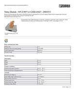 Datenblatt zu Phoenix Contact 2903313, EAN: 4046356732505