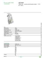 Datenblatt zu Schneider Electric GS1AM1, EAN: 3389110563214 Datenblatt zu Schneider Electric GS1AM1, EAN: 3389110563214