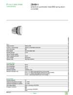 Datenblatt zu Schneider Electric ZB4BA1, EAN: 3389110887457