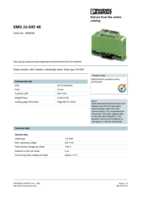 Datenblatt zu Phoenix Contact 2950048, EAN: 4017918083922