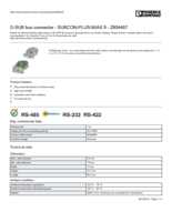 Datenblatt zu Phoenix Contact 2904467, EAN: 4046356825573