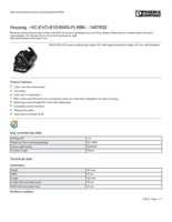 Datenblatt zu Phoenix Contact 1407632, EAN: 4046356776943