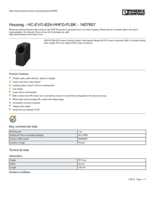 Datenblatt zu Phoenix Contact 1407657, EAN: 4046356777209