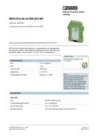 Datenblatt zu Phoenix Contact 2814744, EAN: 4017918169299