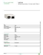Datenblatt zu Schneider Electric LUFC00, EAN: 3389110365504 Datenblatt zu Schneider Electric LUFC00, EAN: 3389110365504